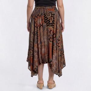 Juniors Plus Angie Handkerchief Hem  Skirt alternate view